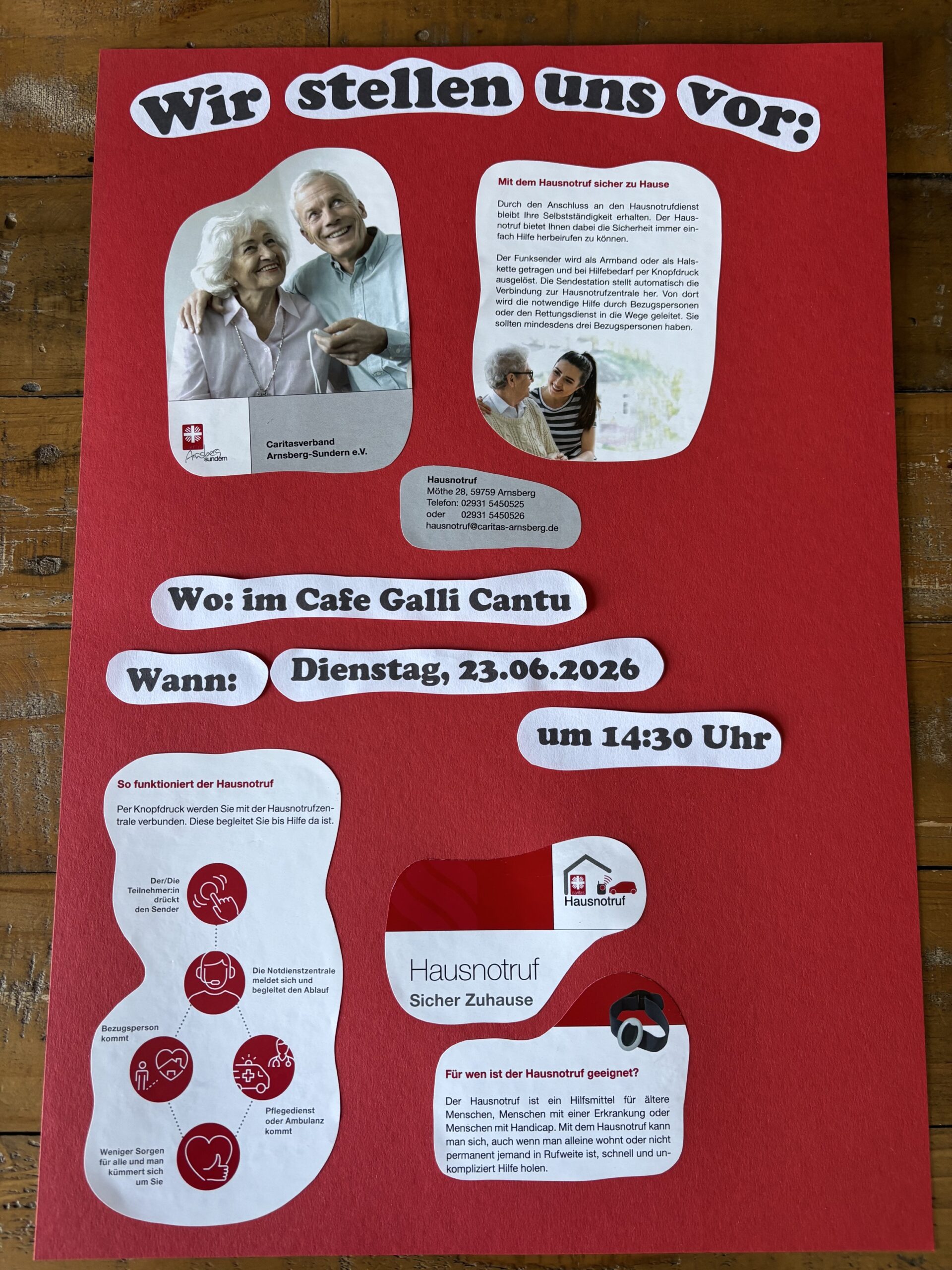 Hausnotruf Caritas - Wir stellen uns vor